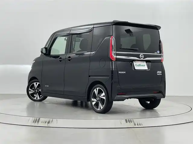 日産 ルークス HWS Gターボ プロパイロットED 埼玉県 2020(令2)年 4.6万km ブラック 純正ナビ/（地図SD未挿入のため動作確認できず）/車外カメラ/（前・横・後ろ・全方位）/レーダークルーズコントロール/前方ドライブレコーダー/ETC/両側パワースライド/プロパイロット/LEDライト/レザー調シートカバー/ウインカーミラー/ドアバイザー/純正アルミホイール/純正フロアマット/スマートキー