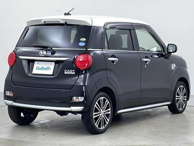 ダイハツ キャスト スタイル GターボプライムコレSAⅢ 道央・札幌 2019(令1)年 2.9万km ブラックマイカメタリック ・4WD/・純正ナビ/TV/BT/CD/DVD/SD/・全方位カメラ/・衝突軽減ブレーキ/・シートヒーター/・LEDヘッドライト/・オートライト/・オートハイビーム/・横滑り防止/・アイドリングストップ/・ステアリングスイッチ/・ETC/・スマートキー/・コーナーセンサー/・純正15インチAW