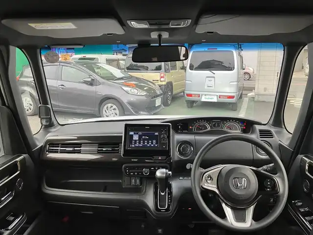 ホンダ Ｎ ＢＯＸ カスタム G L 埼玉県 2018(平30)年 3.4万km プラチナホワイトパール 純正ナビ/ETC/ドラレコ/社外「柿本改」マフラー/CD/ワンセグTV/両側パワスラ/プッシュスタート/ローダウン/スペアキーあり