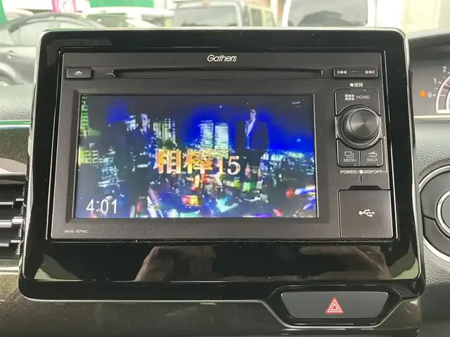 ホンダ Ｎ ＢＯＸ カスタム G L 埼玉県 2018(平30)年 3.4万km プラチナホワイトパール 純正ナビ/ETC/ドラレコ/社外「柿本改」マフラー/CD/ワンセグTV/両側パワスラ/プッシュスタート/ローダウン/スペアキーあり