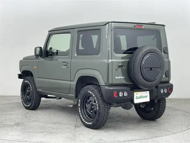 スズキ ジムニー XL 道央・札幌 2022(令4)年 2.5万km ジャングルグリーン ・ワンオーナー/・４WD/・CLリンク1インチリフトアップ/・CLリンクフロントグリル/・CLリンク F/Rバンパー/・CLリンクスロットルコントローラー/・CLリンクシリコンインテークパイプ/・オープンカントリータイヤ/・社外SDナビ/　CD/DVD/SD/BT/フルセグ/・フロントカメラ/・ビルトインETC/・前席シートヒーター/・プッシュスタート/・スマートキー/・純正AW/・フロアマット/・ドアバイザー