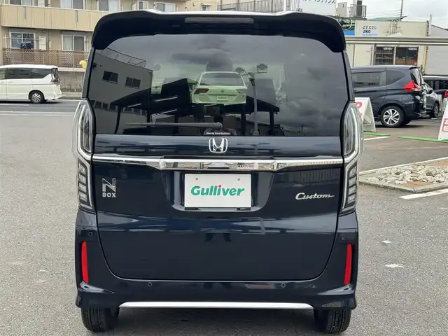 ホンダ Ｎ ＢＯＸ カスタム L 千葉県 2022(令4)年 1.4万km ミッドナイトブルービームM ワンオーナー/衝突被害軽減ブレーキ/車線逸脱防止支援システム/クルーズコントロール/コーナーセンサー/LEDヘッドライト/カーテンエアバッグ/純正メモリーナビ/Bluetooth/バックカメラ/フルセグTV/DVD再生/AM・FMラジオ/純正ETC/片側パワースライドドア/純正フロアマット/純正14インチアルミホイール/純正ドアバイザー/プッシュスタート/スマートキー/スペアキー/取扱説明書＆保証書メモリナビ