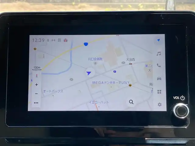 トヨタ シエンタ Z 静岡県 2023(令5)年 1.3万km グレイッシュブルー Toyota Safety Sense/純正8インチナビ/　AM FM Bluetooth USB AppleCarPlay AndroidAuto/LEDオートヘッドランプ/レーダークルーズコントロール/シートヒーター(前席)/ステアリングヒーター/両側パワースライドドア/純正15インチアルミホイール/ホワイトレザー調シートカバー(1.2列目)/リアサンシェード/スマートキー2本/MTモード付AT/ビルトインETC2.0/バックモニター