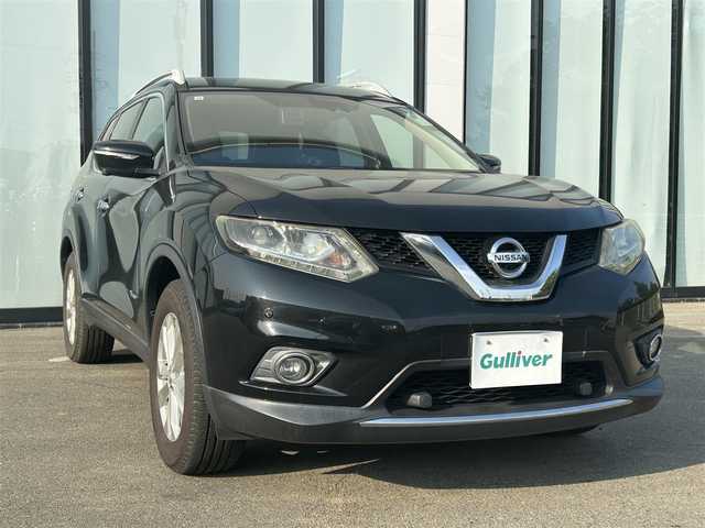日産 エクストレイル ハイブリッド 20X エマージェンシーブレーキ 大阪府 2015(平27)年 10.6万km グレイッシュブロンズ 純正ナビ/   CD/DVD/Bluetooth/USB/全方位モニター/衝突軽減ブレーキ/横滑り防止装置/コーナーセンサー/前席シートヒーター/ダウンヒルアシストコントロール/ステアリングスイッチ/純正17インチアルミホイール/純正フロアマット/プッシュスタート/スマートキー/４ＷＤ/ＥＴＣ/禁煙車