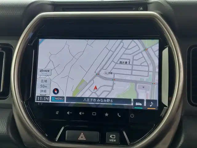 スズキ ハスラー Jスタイル Ⅱ ターボ 愛知県 2024(令6)年 1.5万km アーバンブラウンパールメタリック/ソフトベージュ2トーン ワンオーナー/インタークーラーターボ/純正ナビ/・ＤＩＳＣ/・フルセグ/・AM/・FM/・Bluetooth/全方位カメラ/前後ドライブレコーダー(DRVM524S)/ビルトインETC/デュアルカメラブレーキサポート/レーダークルーズコントロール/レーンキープアシスト/シートヒーター/パドルシフト/ＬＥＤヘッドライト/フォグランプ/バックソナー/純正15インチＡＷ/プッシュスタート/スペアキー×１/取扱説明書/保証書