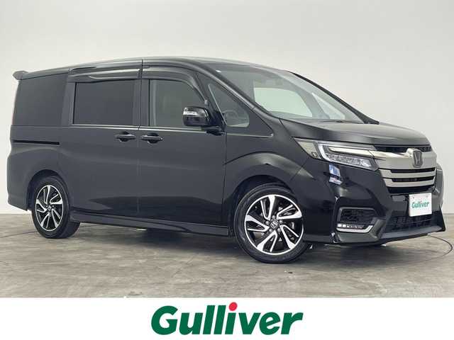ホンダ ステップワゴン スパーダ クルスピセンシング 群馬県 2020(令2)年 5.8万km プレミアムスパークルブラックパール フリップダウンモニター　純正９インチナビ　バックカメラ　両側パワースライドドア　アダプティブクルーズコントロール　ＬＥＤ　シートヒーター　純正１７インチＡＷ　ステアリングリモコン　ＥＴＣ２．０　禁煙車