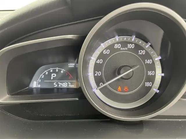 マツダ デミオ 13S 富山県 2016(平28)年 5.8万km ソウルレッドプレミアムメタリック メモリナビ/フルセグＴＶ　ＣＤ　ＤＶＤ　Ｂｌｕｅｔｏｏｔｈ　/バックカメラ　/ＥＴＣ　/純正フロアマット　/スマートキー　/スペアキー　/プッシュスタート　/ステアリングスイッチ　/衝突軽減ブレーキ　/アイストップ