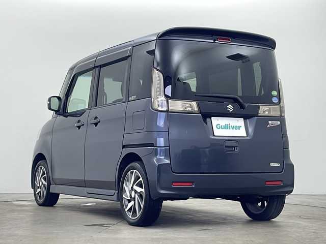 スズキ スペーシア カスタム TS 秋田県 2014(平26)年 16.5万km ルナグレーパールメタリック 両側パワースライドドア　/スマートキー　/ＥＴＣ　/ＡＵＴＯライト　/フォグランプ　/電動格納ミラー　/純正フロアマット　/純正ドアバイザー　/パワーウィンドウ　/純正アルミホイール　/保証書　/記録簿　/プッシュスタート