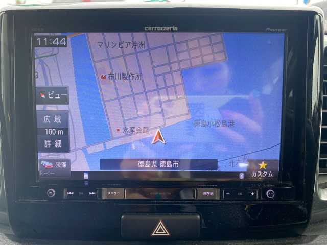 スズキ スペーシア カスタム XS リミテッド 兵庫県 2015(平27)年 5.2万km スチールシルバーM 社外8型ナビ/衝突軽減装置/バックカメラ/D席シートヒーター/両側パワースライドドア/ハーフレザーシート/オートエアコン/ETC/純正フロアマット/純正ドアバイザー