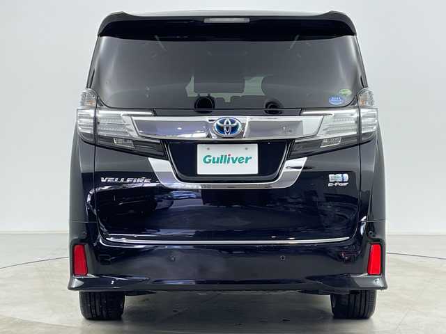 トヨタ ヴェルファイア ハイブリット ZR Gエディション 道央・札幌 2015(平27)年 6.1万km ブラック ・4WD/・純正SDナビ/　CD/BT/SD/・フルセグTV/・バックカメラ/・純正フリップダウンモニター/・両側パワースライドドア/・パワーバックドア/・クリアランスソナー/・レザーシート/・運転席メモリ付きパワーシート/・助手席パワーシート/・前席シートヒーター/・ステアリングリモコン/・ステアリングヒーター/・クルーズコントロール/・純正ドライブレコーダー/・ビルトインETC/・衝突軽減ブレーキ/・WORK20インチアルミホイール/・純正フロアマット/・純正ドアバイザー