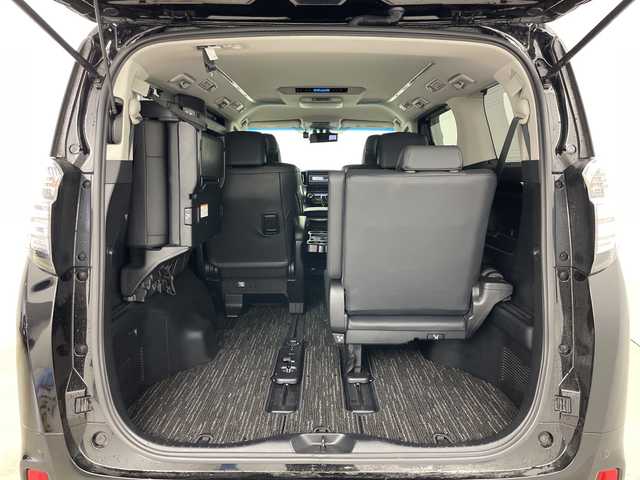 トヨタ ヴェルファイア ハイブリット ZR Gエディション 道央・札幌 2015(平27)年 6.1万km ブラック ・4WD/・純正SDナビ/　CD/BT/SD/・フルセグTV/・バックカメラ/・純正フリップダウンモニター/・両側パワースライドドア/・パワーバックドア/・クリアランスソナー/・レザーシート/・運転席メモリ付きパワーシート/・助手席パワーシート/・前席シートヒーター/・ステアリングリモコン/・ステアリングヒーター/・クルーズコントロール/・純正ドライブレコーダー/・ビルトインETC/・衝突軽減ブレーキ/・WORK20インチアルミホイール/・純正フロアマット/・純正ドアバイザー