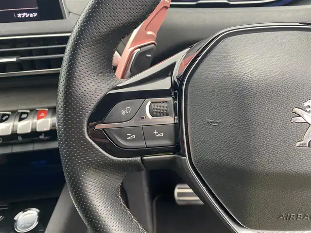 プジョー ３００８ GT ブルー HDi 福岡県 2019(令1)年 4.6万km 黒 ・サンルーフ/・アクティブクルーズコントロール/・純正ナビ／ＢＴ／ＵＳＢ／ｃａｒｐｌａｙ/・バックカメラ/・ハーフレザーシート／シートヒーター/・フルセグ/・ＥＴＣ/・純正18AW/・LEDライト/・BLIS/・RSRダウンサス/・ステアリンググリップ付き