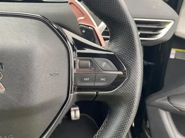 プジョー ３００８ GT ブルー HDi 福岡県 2019(令1)年 4.6万km 黒 ・サンルーフ/・アクティブクルーズコントロール/・純正ナビ／ＢＴ／ＵＳＢ／ｃａｒｐｌａｙ/・バックカメラ/・ハーフレザーシート／シートヒーター/・フルセグ/・ＥＴＣ/・純正18AW/・LEDライト/・BLIS/・RSRダウンサス/・ステアリンググリップ付き