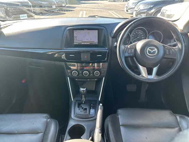 マツダ ＣＸ－５ XD Lパッケージ 千葉県 2013(平25)年 13.5万km ジェットブラックマイカ ４WD　ディーゼル　ターボ　ナビC9P9　バックカメラ　フルセグ　BT　MSV　黒革シート　右前パワーシート　シートヒーター　クルコン　オートライト　HID　オートワイパー　AFS　RVM　TCS