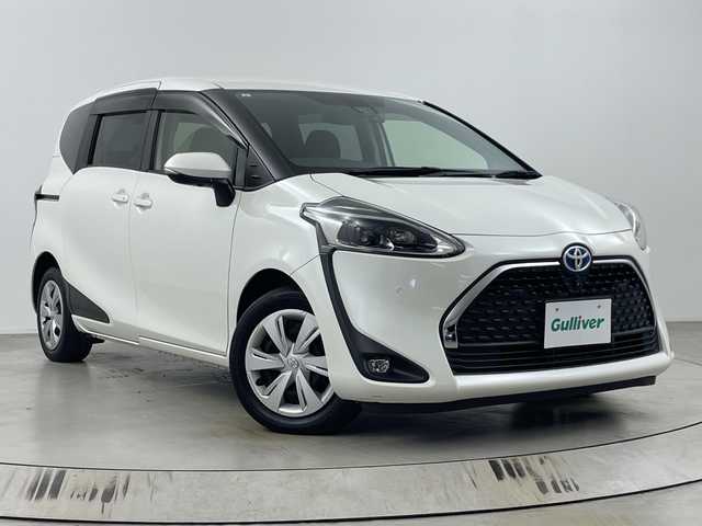 トヨタ シエンタ ハイブリッド G セーフティエディション 埼玉県 2021(令3)年 2.1万km ホワイトパールクリスタルシャイン 純正ナビ/　(Bluetooth/CD/DVD/FM/AM)/ワンセグテレビ/全方位カメラ/ビルトインETC/前後ドライブレコーダー/両側パワースライドドア/クルーズコントロール/衝突被害軽減ブレーキ/車線逸脱警報/クリアランスソナー/シートヒーター/ステアリングヒーター/オートハイビーム/オートLEDライト/プッシュスタート/純正フロアマット
