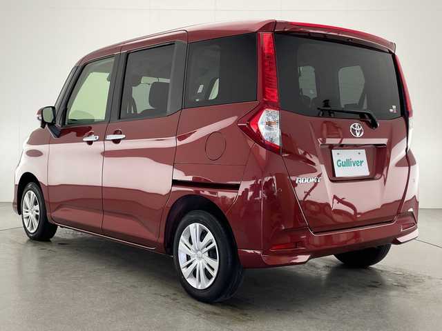 トヨタ ルーミー G 宮崎県 2021(令3)年 3.1万km ファイアークォーツレッドM 禁煙車/衝突被害軽減ブレーキ/純正ナビＴＶ/（NSCN-W68/CD/AUX/Bluetooth/フルセグTV）/純正バックカメラ/純正ドライブレコーダー/純正ビルトインETC/純正LEDオートライト/純正フロアマット/両側電動スライドドア/オートマチックハイビーム/クリアランスソナー/オート電動格納ミラー/ウインカードアミラー/オートエアコン/スマートキー/プッシュエンジンスタート/スペアキー/新車時保証書/取扱い説明書