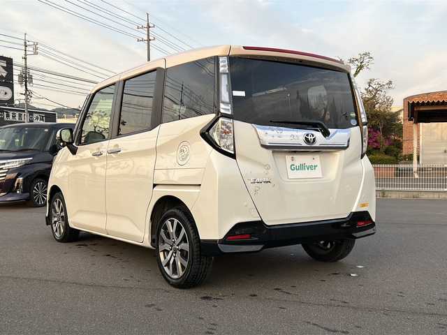 トヨタ タンク カスタムG－T 岡山県 2016(平28)年 0.1万km未満 白 プッシュスタート/ＰＳ　/ＰＷ　/Ｂｌｕｅｔｏｏｔｈ接続　/スマートキー　/アイドリングストップ　/ＡＡＣ　/後席用モニター　/ナビ　/両側スライドドア　/１５インチ純正アルミホイール/ＡＢＳ　/ＬＥＤヘッドライト