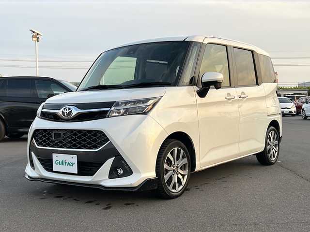 トヨタ タンク カスタムG－T 岡山県 2016(平28)年 0.1万km未満 白 プッシュスタート/ＰＳ　/ＰＷ　/Ｂｌｕｅｔｏｏｔｈ接続　/スマートキー　/アイドリングストップ　/ＡＡＣ　/後席用モニター　/ナビ　/両側スライドドア　/１５インチ純正アルミホイール/ＡＢＳ　/ＬＥＤヘッドライト