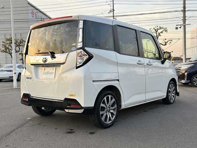 トヨタ タンク カスタムG－T 岡山県 2016(平28)年 0.1万km未満 白 プッシュスタート/ＰＳ　/ＰＷ　/Ｂｌｕｅｔｏｏｔｈ接続　/スマートキー　/アイドリングストップ　/ＡＡＣ　/後席用モニター　/ナビ　/両側スライドドア　/１５インチ純正アルミホイール/ＡＢＳ　/ＬＥＤヘッドライト