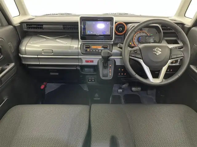 スズキ スペーシア ギア ハイブリッドXZ 愛知県 2019(平31)年 2.3万km 黄Ⅱ 純正ディスプレイ　Ｂｌｕｅｔｏｏｔｈ　ＵＳＢ　シートヒーター　スズキセーフティサポート　衝突軽減　　車線逸脱　リヤパーキングセンサー　プッシュスタート　ＬＥＤオートライト　フォグ　ルーフレール　禁煙車