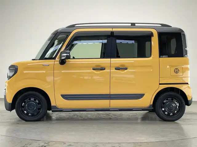 スズキ スペーシア ギア ハイブリッドXZ 愛知県 2019(平31)年 2.3万km 黄Ⅱ 純正ディスプレイ　Ｂｌｕｅｔｏｏｔｈ　ＵＳＢ　シートヒーター　スズキセーフティサポート　衝突軽減　　車線逸脱　リヤパーキングセンサー　プッシュスタート　ＬＥＤオートライト　フォグ　ルーフレール　禁煙車