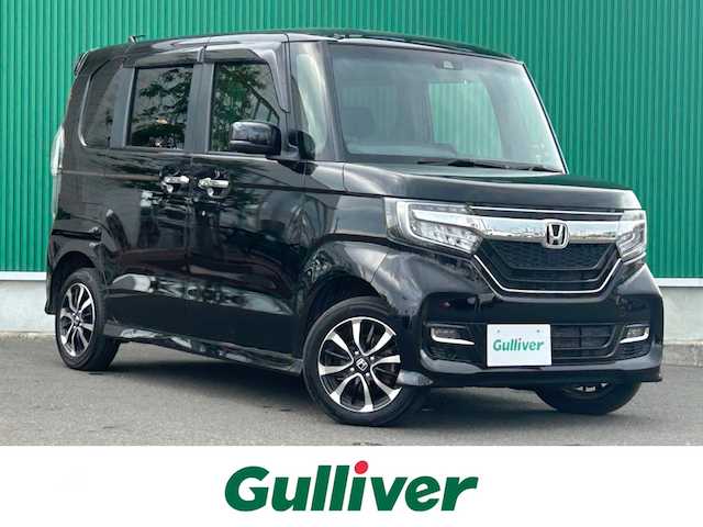 ホンダ Ｎ ＢＯＸ カスタム G L ホンダセンシング 宮城県 2020(令2)年 6.9万km クリスタルブラックパール ４WD/ホンダセンシング/・CMBS(衝突被害軽減ブレーキ)/・誤発進抑制機能/・歩行者事故低減ステアリング/・路外逸脱抑制機能/・LKAS（車線維持支援システム）/・先行車発進お知らせ機能/・標識認識機能/・アダプティブクルーズコントロール/・オートハイビーム/純正ナビ/バックカメラ/ビルドインETC/片側パワースライドドア/シートヒーター/LEDヘッドライト/フォグランプ/リアセンサー/純正14インチアルミホイール/スマートキー×2本