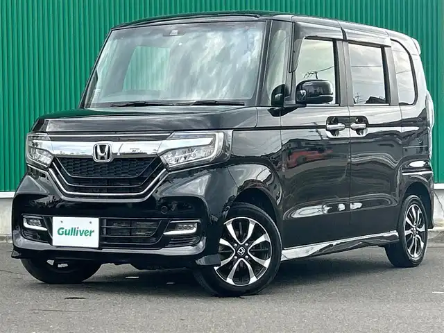 ホンダ Ｎ ＢＯＸ カスタム G L ホンダセンシング 宮城県 2020(令2)年 6.9万km クリスタルブラックパール ４WD/ホンダセンシング/・CMBS(衝突被害軽減ブレーキ)/・誤発進抑制機能/・歩行者事故低減ステアリング/・路外逸脱抑制機能/・LKAS（車線維持支援システム）/・先行車発進お知らせ機能/・標識認識機能/・アダプティブクルーズコントロール/・オートハイビーム/純正ナビ/バックカメラ/ビルドインETC/片側パワースライドドア/シートヒーター/LEDヘッドライト/フォグランプ/リアセンサー/純正14インチアルミホイール/スマートキー×2本