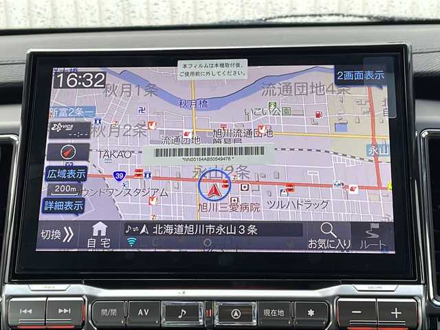 三菱 デリカＤ：５ シャモニー 道北・旭川 2025(令7)年 0.1万km未満 ブラックダイヤモンド ・登録済み未使用車/・アルパイン11型ナビ(HDMI/CD/DVD/BT/SD/フルセグ)/・７人乗り/・全方位カメラ/・両側電動ドア/・電動リアゲート/・シャモニー限定ブラック加飾/LEDヘッドライト/フォグランプ/ポジションランプ/・マルチアラウンドモニター/・ハイトラストメーター/・カラーマルチインフォメーションディスプレイ/・シルバー加飾付革巻きステアリング/パドルシフト/ステアリングヒーター/・ブラックドアミラー　電動格納/ウィンカー/ヒーター付き/・シャモニーエンブレム入り木目調インパネ加飾/・シルバーボーダーステッチ入ブラックスエード調合皮シート/・4WD/・禁煙車/・アイドリングストップ/・レーンキープアシスト/・衝突軽減ブレーキ/・オートライト/・オートハイビーム/・横滑り防止/・パワーシート/・前席シートヒーター/・アルミペダル/・スペアキー/・クルーズコントロール/・ウィンカーミラー/・７本スポークフルブラック塗装AW/・取説・保証書