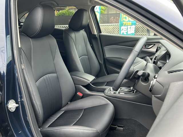 マツダ ＣＸ－３ 20SプロアクティブSパッケージ 愛知県 2019(令1)年 4.7万km ディープクリスタルブルーマイカ /禁煙車//メーカーナビ//バックカメラ/ETC//運転席パワーシート//前席シートヒーター//ステアリングヒーター//ステアリングスイッチ//ヘッドアップディスプレイ//黒合皮ハーフレザー//LEDオートライト//フォグランプ//プッシュスタート//電子パーキング//電動格納ミラーウインカー//レーダークルーズコントロール//パーキングセンサー//純正１８インチアルミ//パドルシフト//純正フロアマット//取扱説明書//スペアキー
