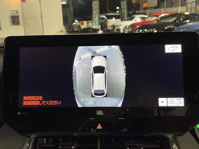 トヨタ ハリアー ハイブリッド Z 愛知県 2021(令3)年 1.2万km ホワイトパールクリスタルシャイン /禁煙//ワンオーナー//モデリスタフルエアロ//メーカーオプションナビ//AM/FM/USB/AUX/BT/フルセグ//Miracast//JBLプレミアムサウンド//PCS/ACC/AHB/RSA/LTA//PKSB/RCTA/BSM/HUD//クリアランスソナー//ビルトインETC2.0//パノラミックビューモニター//デジタルインナーミラー//オートLEDライト//フォグランプ//ハーフレザーシート//D席パワーシート//本革巻きステアリング//ステアリングリモコン//オートリトラクラブルウィンカーミラー//電動パーキングブレーキ//AUTO HOLD//MT付きAT//パワーバックドア//電動チルト＆テレスコピック//スペアタイヤ//EV MODE//DRIVE MODE//ECO/NORMAL/SPORT//横滑り防止装置//プッシュスタート//スマートキー//スペアキー//ISOFIX//純正フロアマット//ドアバイザー//トノカバー//照明付きバニティミラー//保証書//取扱説明書//ナビ取扱説明書//R3-6年記録簿