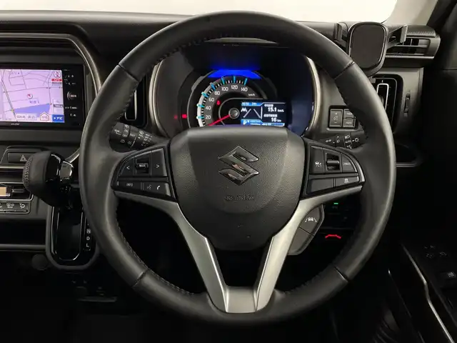 スズキ ハスラー Jスタイル Ⅱ 新潟県 2023(令5)年 1.1万km ピュアホワイトパール/ウッディブラウン2トーンルーフ 社外SDナビ/　（ワンセグ/CD/FM/AM）/レーダークルーズコントロール/シートヒーター/純正アルミホイール/ステアリングスイッチ/USBポート/レーンキープアシスト/アイドリングストップ/スマートキー/ETC