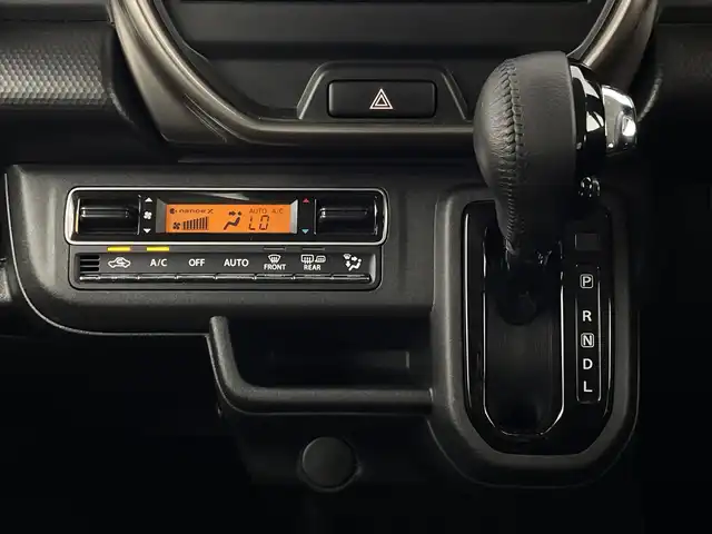 スズキ ハスラー Jスタイル Ⅱ 新潟県 2023(令5)年 1.1万km ピュアホワイトパール/ウッディブラウン2トーンルーフ 社外SDナビ/　（ワンセグ/CD/FM/AM）/レーダークルーズコントロール/シートヒーター/純正アルミホイール/ステアリングスイッチ/USBポート/レーンキープアシスト/アイドリングストップ/スマートキー/ETC