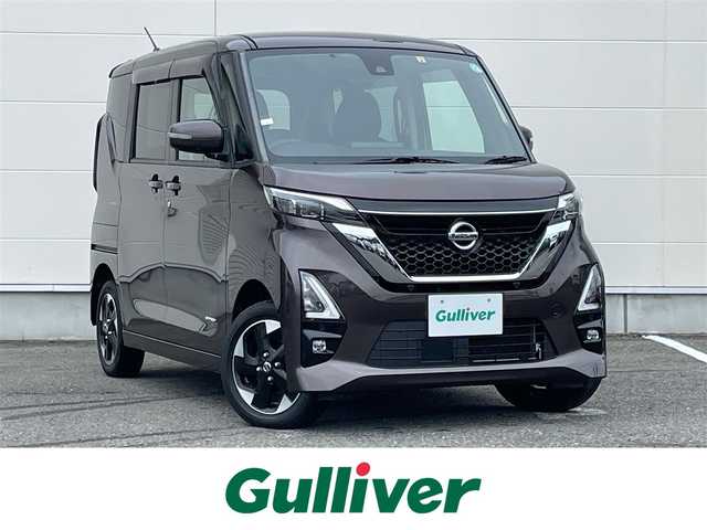 日産 ルークス HWS X プロパイロットED 岩手県 2022(令4)年 2.4万km アッシュブラウンM プロパイロット　両側パワスラ　純正７型ナビ　全周囲カメラ　ＢＴ　ＣＤ　フルセグ　純正１４インチＡＷ　シートヒーター　ＬＥＤオートライト　スマートキー　ブレーキホールド　後席ＵＳＢポート　フォグ