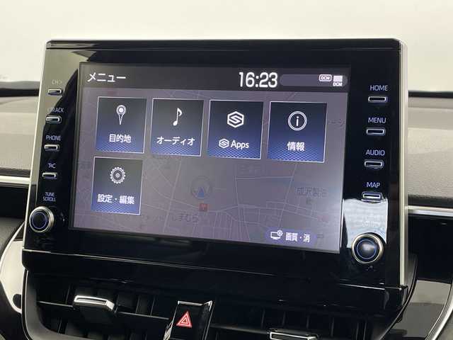 トヨタ カローラ クロス ハイブリッド Z 新潟県 2022(令4)年 1.2万km アティチュードブラックマイカ 9インチディスプレイオーディオ/ナビキット/(FM.AM.miracast.Bluetooth)/トヨタセーフティセンス/・レーンキープアシスト/・レーダークルーズコントロール/・プリクラッシュセーフティ/・オートマチックハイビーム/ブラインドスポットモニター/革巻きステアリング/LEDオートライト/フォグランプ/ハーフレザーシート/前席シートヒーター/パワーバックドア/プッシュスタート/スマートキー/純正フロアマット