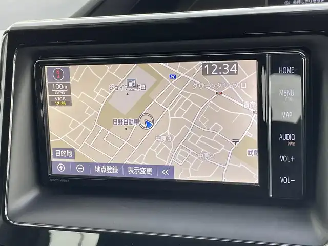 トヨタ ノア X 東京都 2019(令1)年 7.4万km ブラック 純正ナビ/【AM・FM・CD・DVD・SD・BT・TV】/MTモード付AT/アイドリングストップ/ETC/クルコン/Bカメラ/前後ドラレコ/両側パワスラ/オートライト/オートハイビーム/LEDライト/ステリモ/後席AAC/横滑り防止装置/レーンキープアシスト/衝突被害軽減システム