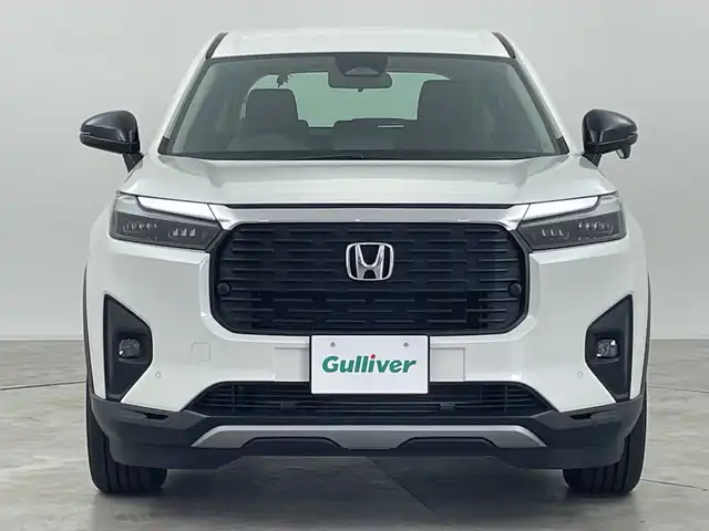 ホンダ ＷＲ－Ｖ Z ブラックスタイル 群馬県 2025(令7)年 0.1千km プラチナホワイトパール 登録済未使用車　ナビ　ハーフレザーシート　革巻きステアリング　パドルシフト　アダプティブクルーズコントロール　衝突被害軽減ブレーキ　ＬＥＤライト　オートハイビーム　純正ブラックアルミホイール　禁煙車