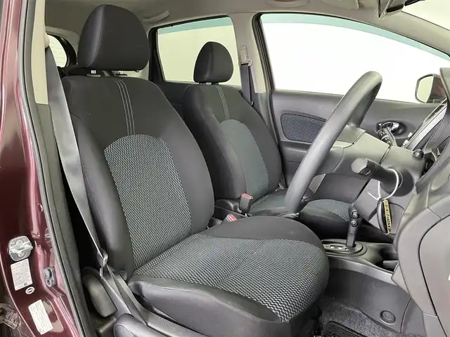 日産 ノート XVセレ +セーフⅡ 福井県 2016(平28)年 5.8万km フランボワーズレッド 純正ナビ　型式：MM316D-W/【AM/FM/CD/Bluetooth/フルセグTV】/アラウンドビューモニター/ETC/プッシュスタート/スマートキー/スペアキー/オートライト/LEDヘッドライド/フロアマット/ドアバイザー/衝突軽減ブレーキ