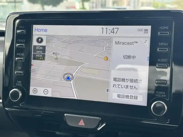 トヨタ ヤリスクロス ハイブリッド Z 佐賀県 2020(令2)年 7.1万km ブラックマイカ 純正ナビ/Bluetooth/USB/T-connect/クルーズコントロール/レーンアシスト/横滑り防止/盗難防止装置/衝突被害軽減システム/オートライト/オートマチックハイビーム/コーナーセンサー/バックカメラ/パワーシート/シートヒーター/ETC/スペアキー1本/取扱説明書/保証書