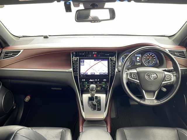 トヨタ ハリアー ハイブリッド プログレス メタル&レザーP 茨城県 2019(令1)年 4.5万km スパークリングブラックパールクリスタルシャイン 純正ナビ/ＪＢＬスピーカー/シートヒーター/エアシート/パワーシート（メモリー機能有）/全周囲カメラ/レーダークルーズコントロール/パワーシート/ドライブレコーダー/フルフラットシート/３眼ヘッドライト/クリアランスソナー/ステアリングスイッチ