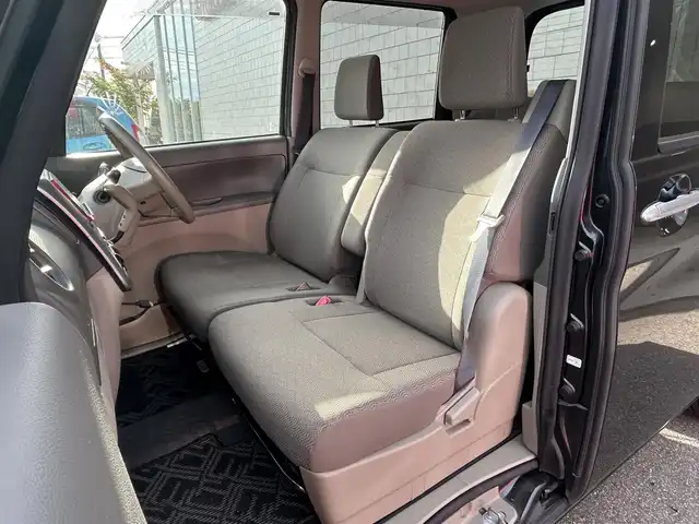 ダイハツ タント L 富山県 2013(平25)年 5.8万km ブラックマイカメタリック 社外ナビ（AndroidAuto／ワンセグTV／DVD再生機能／CD再生機能）/片側イージークローザードア/フルフラットシート/ベンチシート/アイドリングストップ/盗難防止機能/純正アルミホイール【１４インチ】
