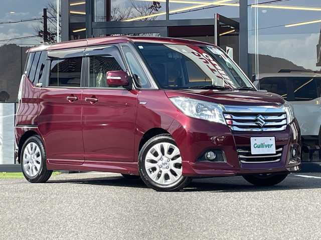 スズキ ソリオ HV MZ 大阪府 2020(令2)年 5.8万km クラレットレッドM ワンオーナー/8型ナビ（MDV-S707L）/フルセグTV/CD/DVD/BT/両側電動スライドドア/社外デジタルインナーミラー/LEDライト/オートライト/衝突軽減システム/レーンキープアシスト/レーダークルーズコントロール/純正１５インチAW/全方位カメラ/ドライブレコーダー/シートヒーター/フロントフォグ/ウインカーミラー/取説/保証書/スペアキーｘ１