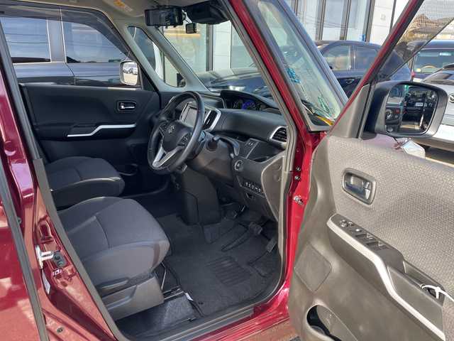 スズキ ソリオ HV MZ 大阪府 2020(令2)年 5.8万km クラレットレッドM ワンオーナー/8型ナビ（MDV-S707L）/フルセグTV/CD/DVD/BT/両側電動スライドドア/社外デジタルインナーミラー/LEDライト/オートライト/衝突軽減システム/レーンキープアシスト/レーダークルーズコントロール/純正１５インチAW/全方位カメラ/ドライブレコーダー/シートヒーター/フロントフォグ/ウインカーミラー/取説/保証書/スペアキーｘ１