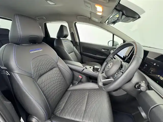 日産 ノート オーテック クロスオーバー 愛知県 2022(令4)年 1.1万km オーロラフレアブルーパール 純正9インチナビ　/（フルセグ/Bluetooth） /レーダークルーズコントロール　/全方位モニター　/衝突軽減システム　/コーナーセンサー　/ブラインドスポットモニター　/前席シートヒーター　/ステアリングヒーター　/ケータイ置くだけ充電　/デジタルインナーミラー　/ドライブレコーダー/ETC2.0/純正AW