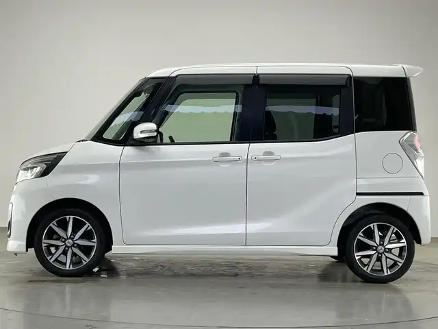 日産 デイズ ルークス ハイウェイスター Gターボ 愛知県 2018(平30)年 7.2万km ホワイトパール 純正ナビ　フルセグＴＶ　Ｂｌｕｅｔｏｏｔｈ　全方位カメラ　ＥＴＣ　エマージェンシーブレーキ　衝突軽減装置　車線逸脱　前後ドラレコ　クルコン　ＬＥＤオートライト　フォグランプ　オートハイビーム　禁煙車