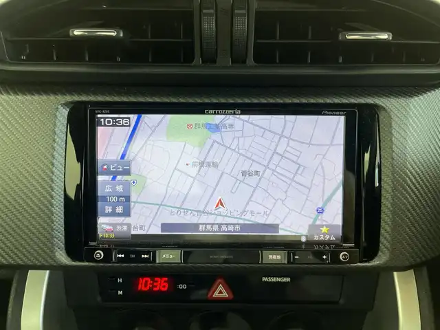 スバル ＢＲＺ S 群馬県 2015(平27)年 7.8万km WRブルーパール 純正リアスポイラー/＝＝＝＝＝/carrozzeria7インチナビ/・AM/FM/CD/DVD/SD/Bluetooth/フルセグTV/バックカメラ/パドルシフト/革巻きステアリング/純正17インチアルミホイール/クルーズコントロール