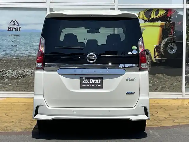日産 セレナ ハイウェイスター プロパイロットED 長野県 2016(平28)年 6.5万km ブリリアントホワイトパール ワンオーナー/純正ナビ/プロパイロット/フルセグTV/バックカメラ/純正フリップダウンモニター/ドライブレコーダー/両側パワースライドドア/前席シートヒーター/アルミ付スタッドレスタイヤ積込/LEDヘッドライト