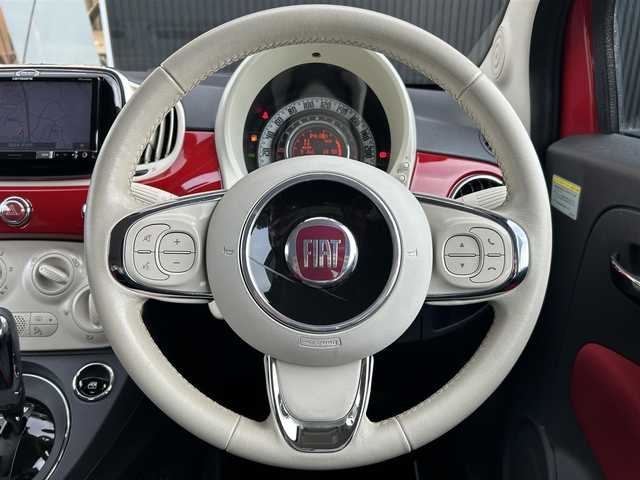 フィアット ５００ 1．2 ポップ 福岡県 2017(平29)年 3万km 赤 社外メモリナビ　/フルセグTV/Ｂｌｕｅｔｏｏｔｈ　/バックカメラ　/ＣＤ　/ＤＶＤ　/ＵＳＢ　/ＡＵＸ　/シティモード　/ＨＩＤライト　/ステアリングスイッチ　/アイドリングストップ　/純正フロアマット　/ドライブレコーダー/ＥＴＣ/取扱説明書/保証書