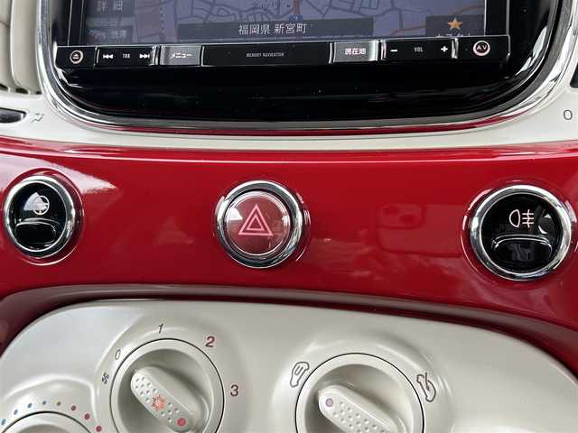フィアット ５００ 1．2 ポップ 福岡県 2017(平29)年 3万km 赤 社外メモリナビ　/フルセグTV/Ｂｌｕｅｔｏｏｔｈ　/バックカメラ　/ＣＤ　/ＤＶＤ　/ＵＳＢ　/ＡＵＸ　/シティモード　/ＨＩＤライト　/ステアリングスイッチ　/アイドリングストップ　/純正フロアマット　/ドライブレコーダー/ＥＴＣ/取扱説明書/保証書
