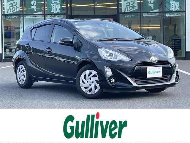 トヨタ アクア G 岡山県 2016(平28)年 3.7万km ブラックマイカ 登録時走行距離36448km/社外7インチナビ/ワンセグTV(AM.FM.CD.DVD.TV.BT)/バックカメラ/ETC/ドライブレコーダー/衝突軽減ブレーキ/クルーズコントロール/レーンキープアシスト/横滑り防止装置/オートライト/オートマチックハイビーム/アイドリングストップ/純正フロアマット/純正LEDライト