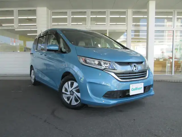 ホンダ フリード ハイブリット G ホンダセンシング 千葉県 2016(平28)年 1.8万km ブルーホライゾンM ワンオーナー/純正9インチナビ、フルセグTV/バックカメラ/純正オーディオ【DVD/CD/BT/SD】/両側パワースライドドア/LEDヘッドライト/CMBS(衝突軽減ブレーキ)/アダプティブクルーズコントロール/レーンキープアシスト/ナビ連動ステアリングスイッチ/純正前方ドライブレコーダー/ETC、スペアキー/取扱説明書/ナビ取扱説明書/新車時保証書/ホンダ整備記録簿(H29/30/R1/2/3/4/5/7)
